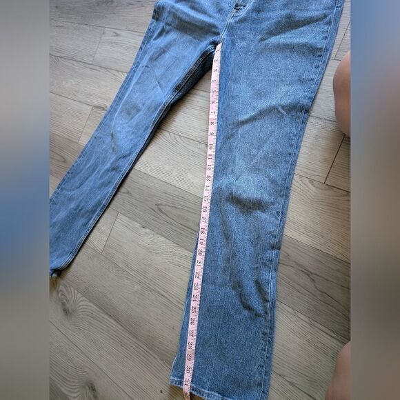 Abercrombie & Fitch 70s Vintage Flare Ultra High Rise Jeans 29/8 - Picture 5 of 6